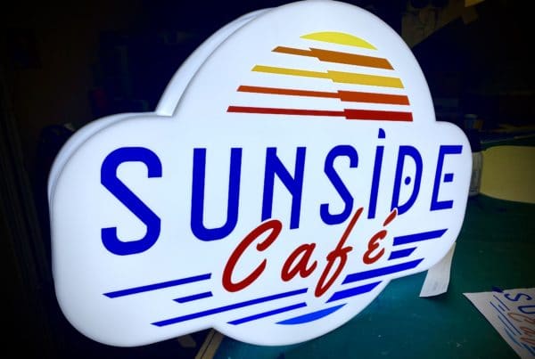 Enseigne Sunside Café