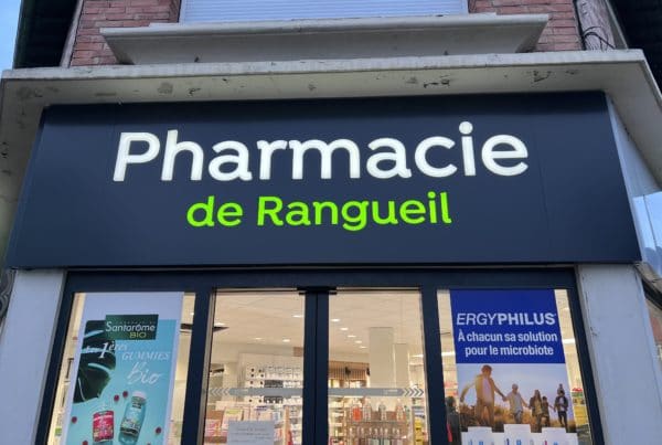 Enseigne lumineuse pharmacie Toulouse