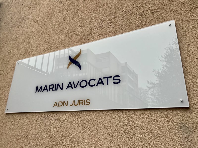 Signalétique Toulouse Avocat