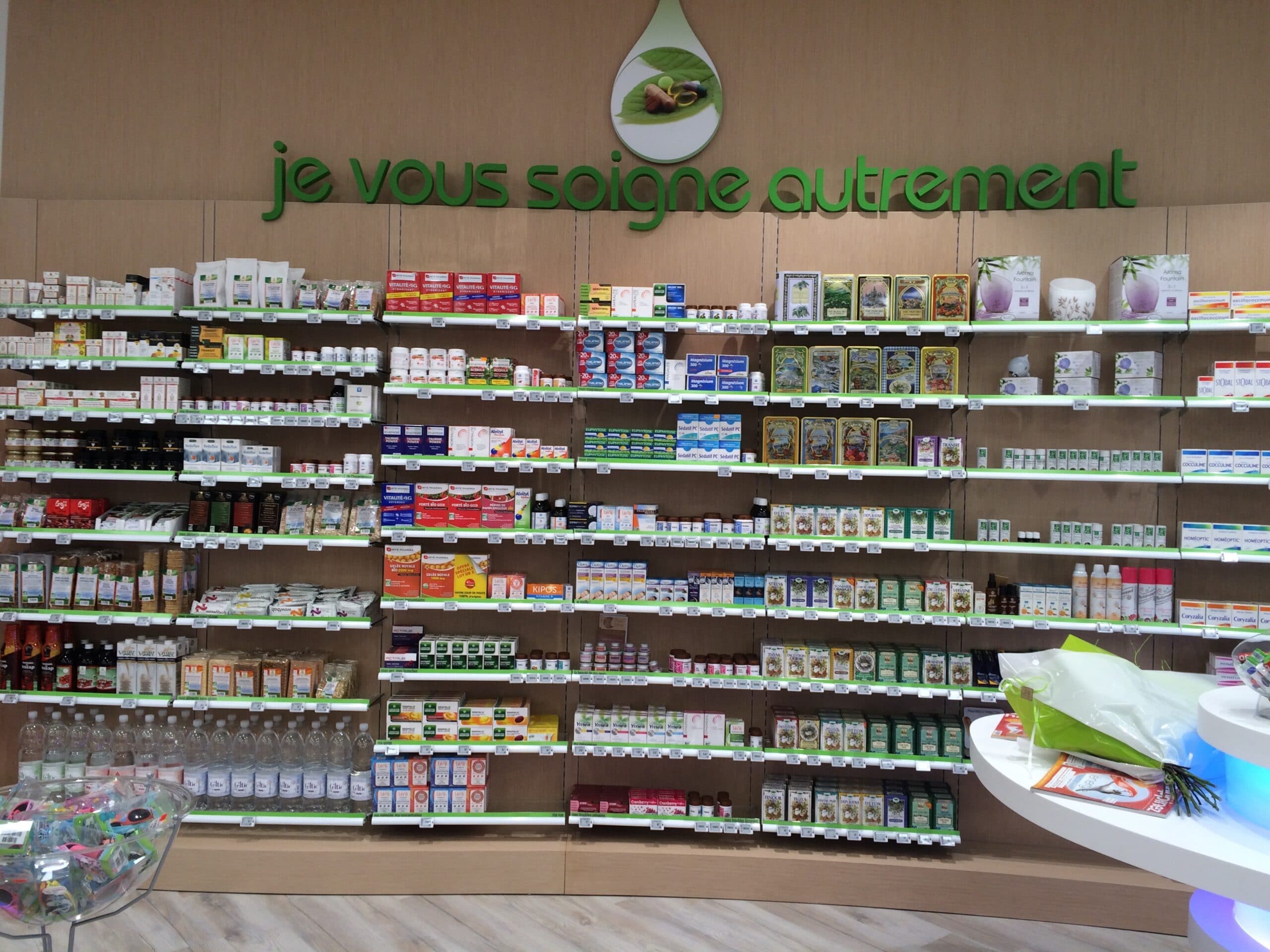 Signalétique intérieur pharmacie