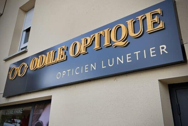 Enseigne lumineuse Opticien