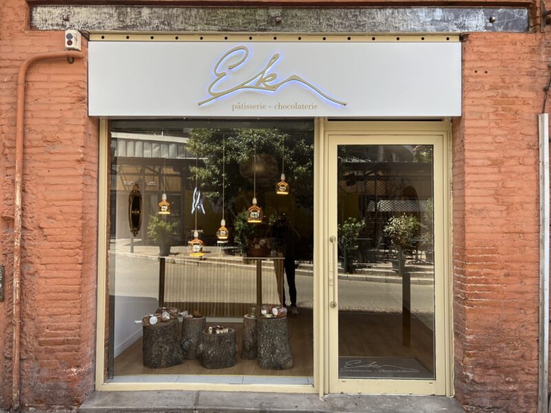 Enseigne lumineuse Toulouse patisserie