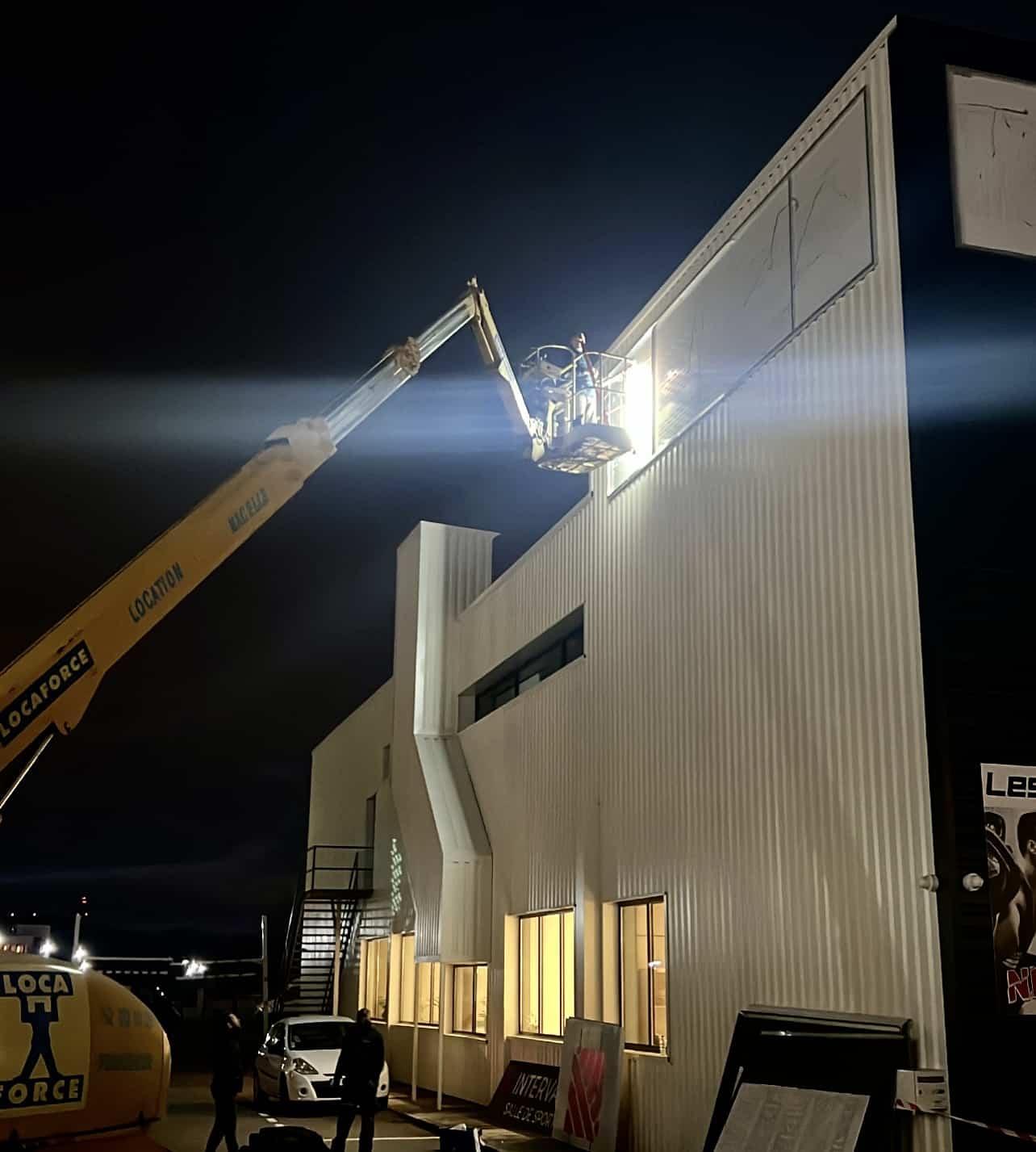 Enseigne lumineuse salle de sport