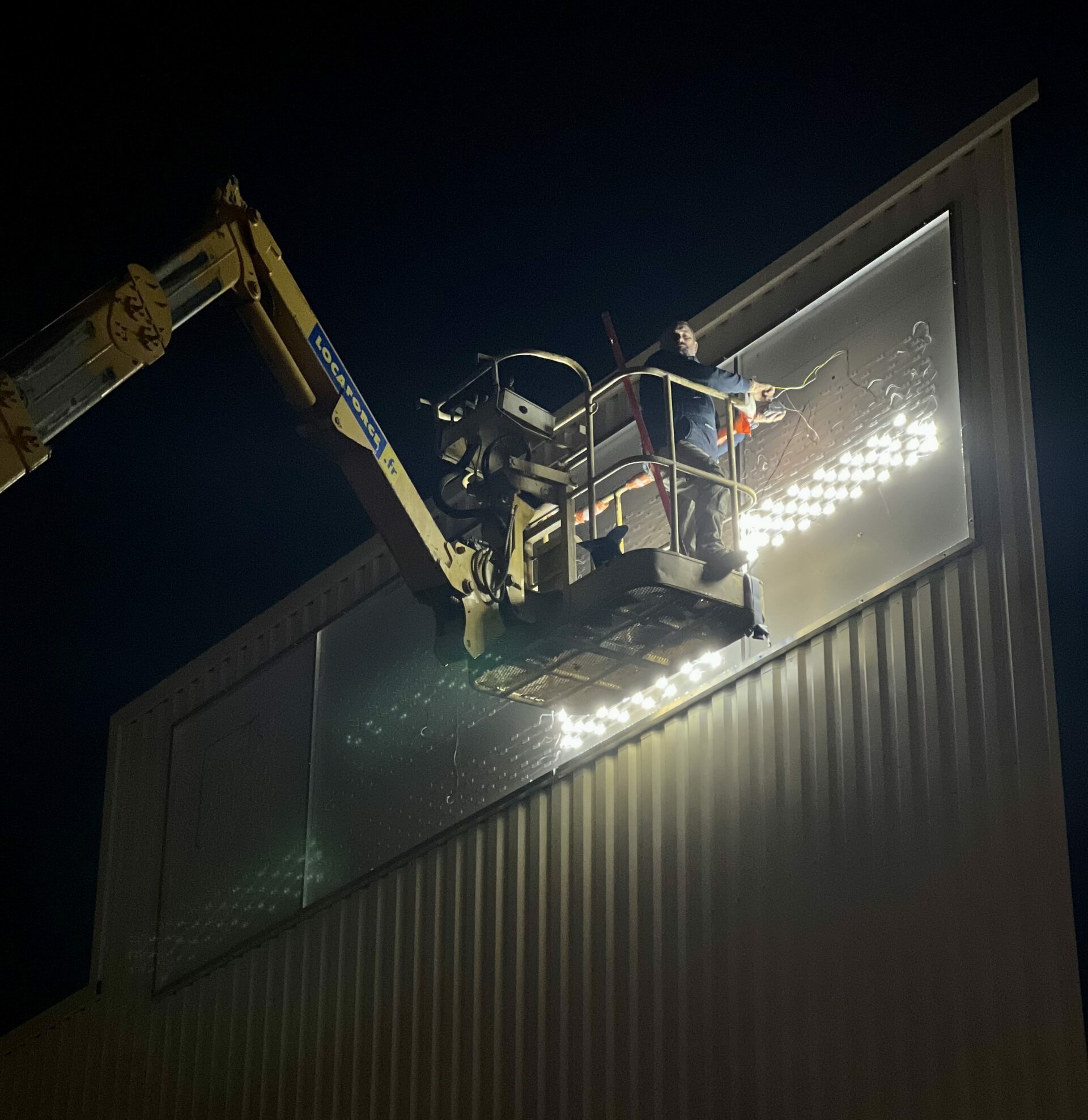 Enseigne lumineuse salle de sport