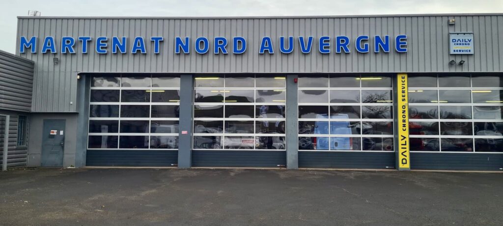 Enseigne lumineuse garage automobile