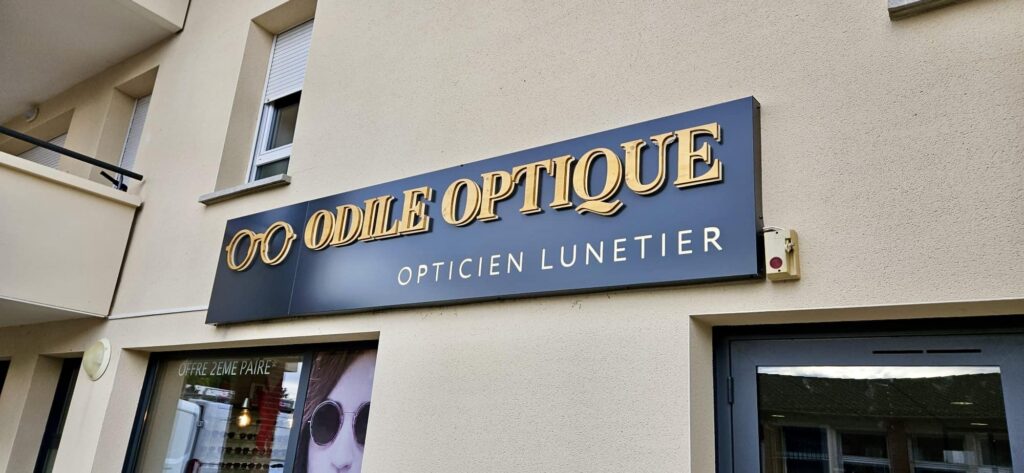 Enseigne lumineuse Opticien