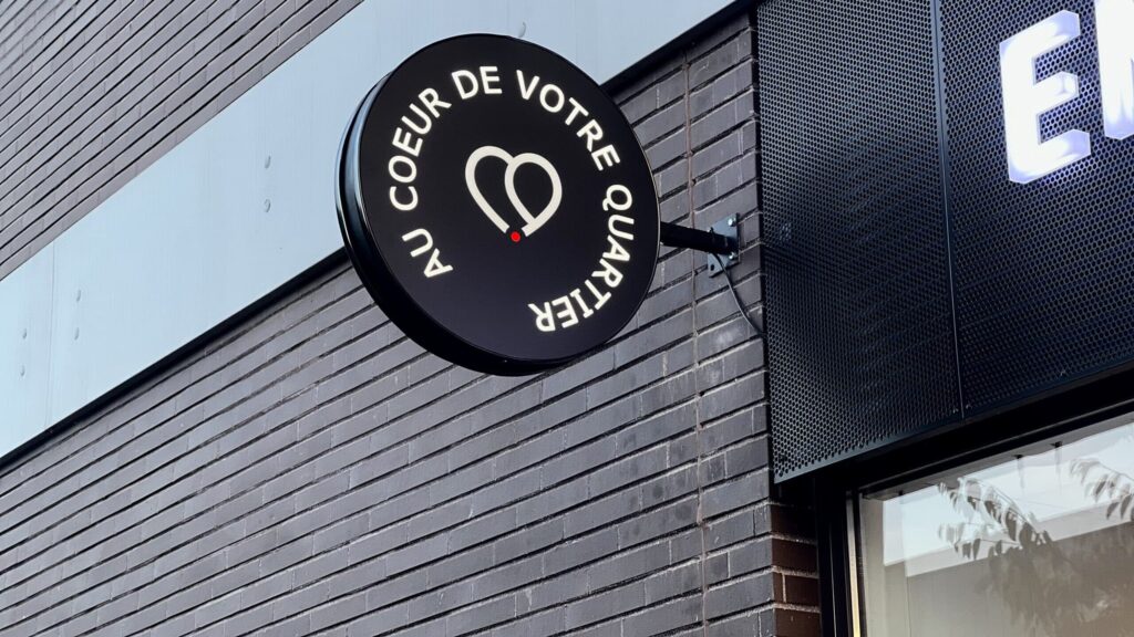 Enseigne lumineuse agence immobilière Toulouse