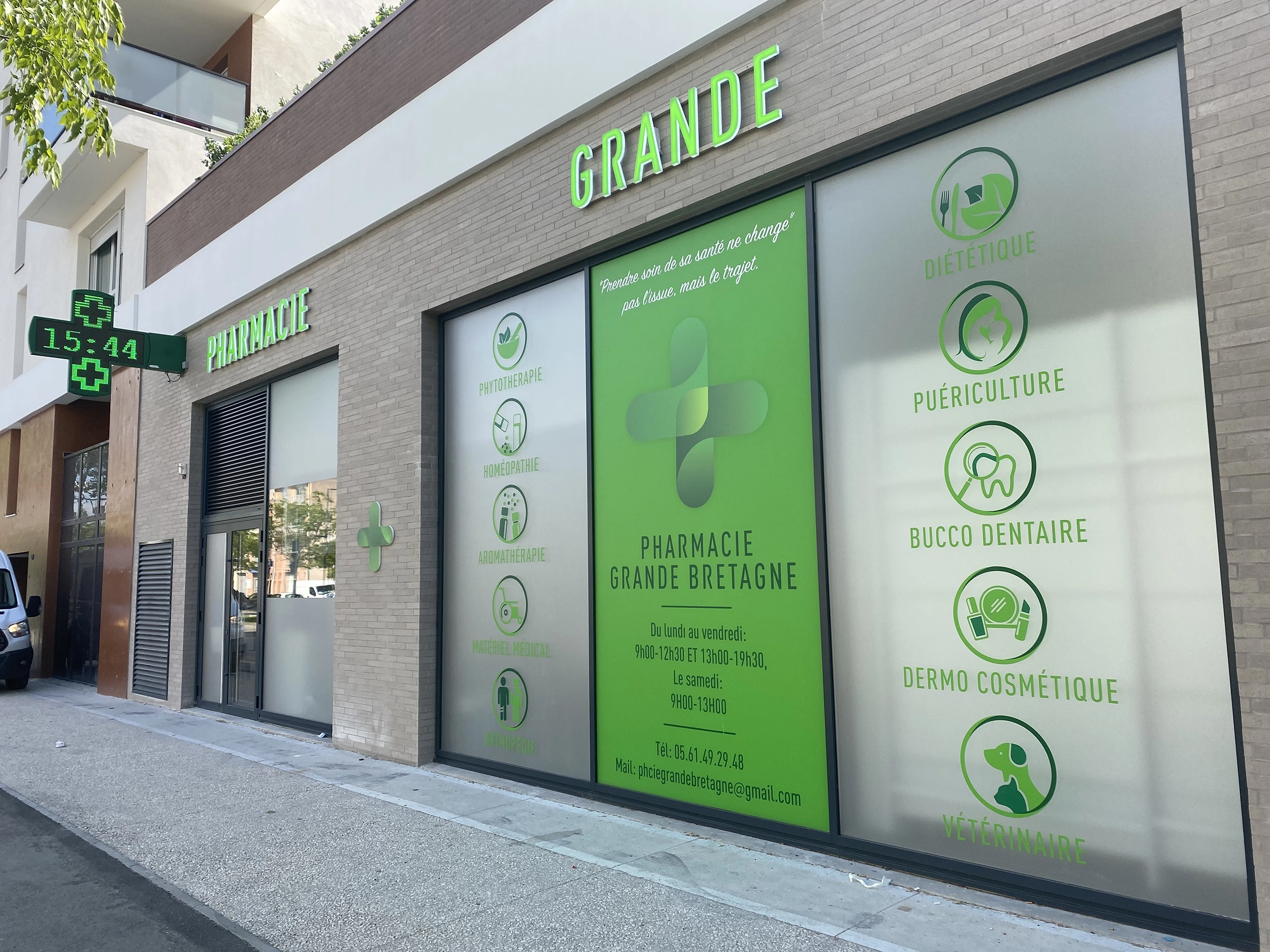 signenseigne enseigne led pharmacie toulouse et montauban