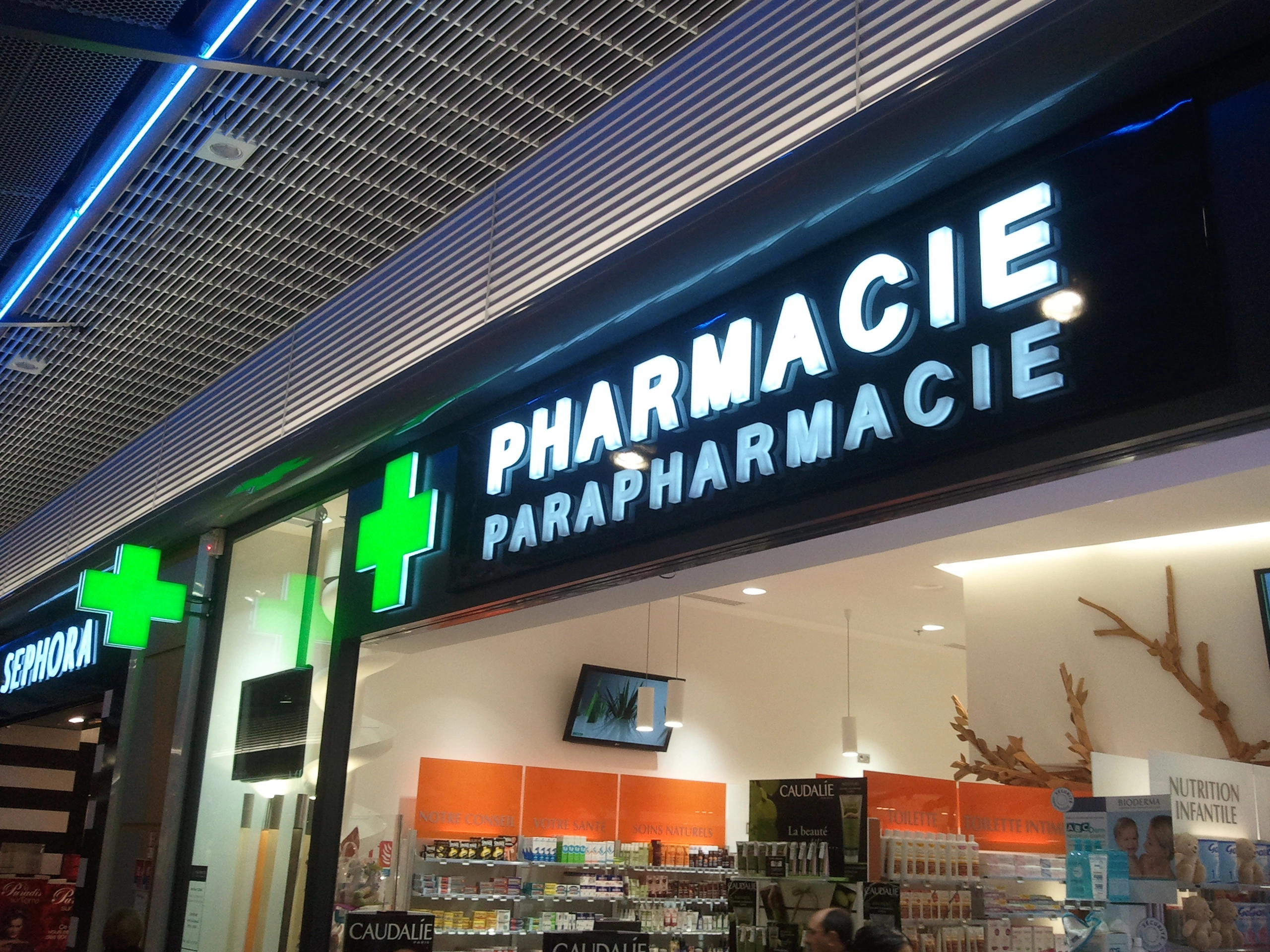 signenseigne enseigne led pharmacie